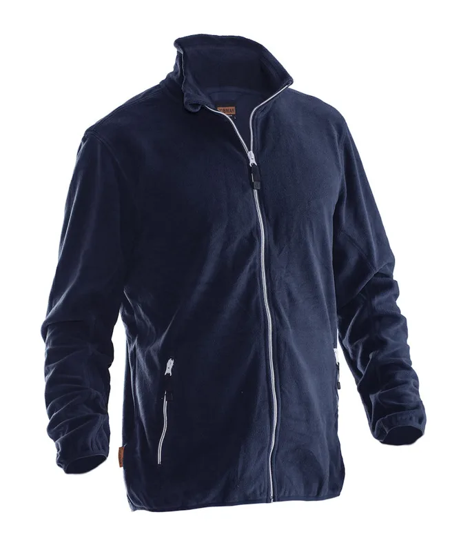 Jobman Microfleece vest navy